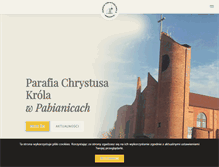 Tablet Screenshot of chrystusnazatorzu.pl